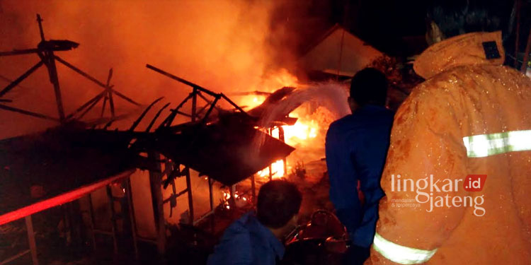 2 Rumah di Depok Grobogan Hangus Terbakar, Diduga Korsleting Listrik