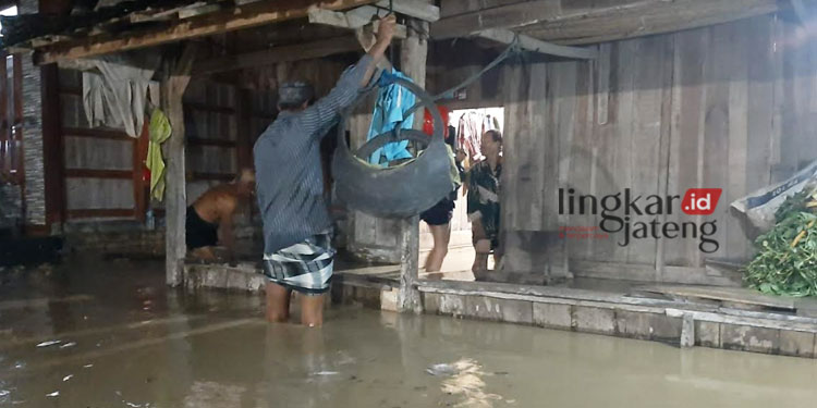 Sungai Tuntang Grobogan Meluap, Ratusan Rumah di 3 Kecamatan Terdampak Banjir