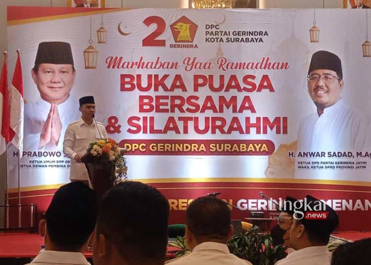 Pemilu 2024, Gerindra Surabaya Targetkan 10 Kursi DPRD