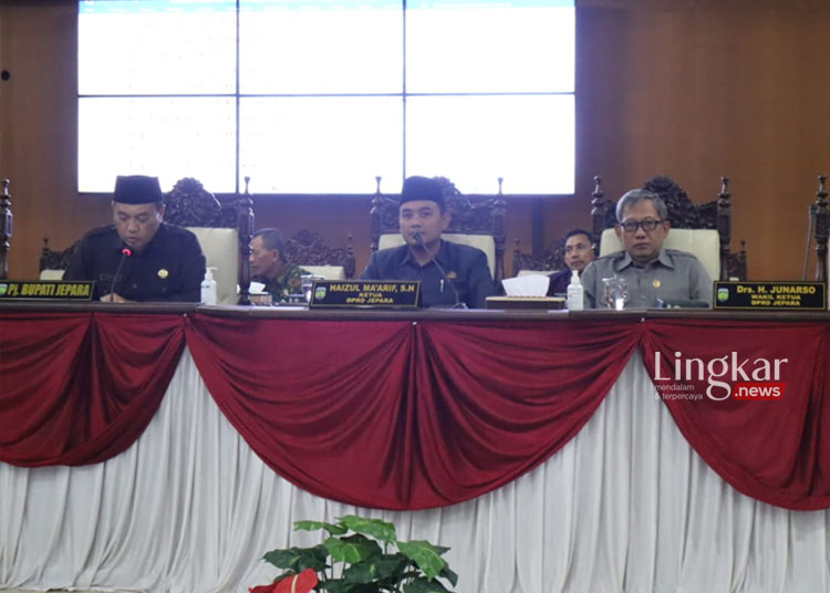 Pj Bupati Edy Paparkan Rancangan Perubahan KUA PPAS 2023 kepada DPRD Jepara
