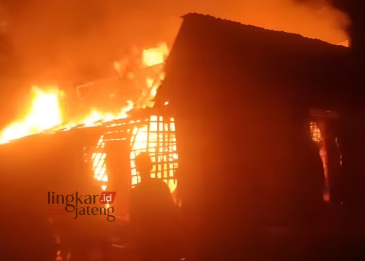 Kebakaran di Grobogan Hanguskan Rumah dan 2 Ekor Kambing Terpanggang 