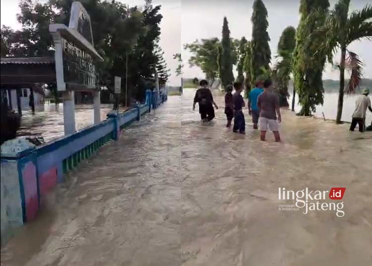 Ratusan Rumah Terendam Banjir di Grobogan akibat Sungai Meluap