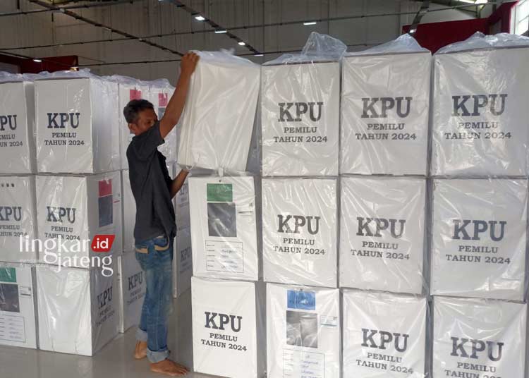 Distribusi Logistik Pemilu 2024 di Grobogan Dipastikan Rampung H-1 Pencoblosan