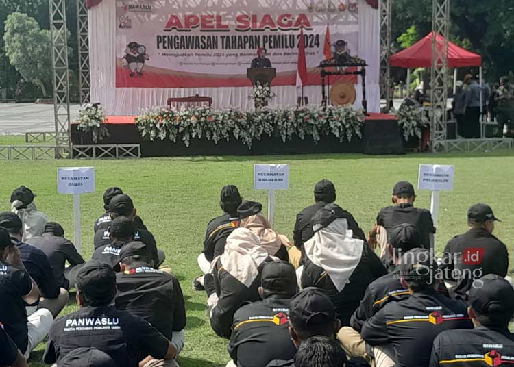 Jelang Pencoblosan, Seluruh Pengawas Pemilu 2024 di Grobogan Dipastikan Siap