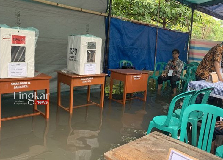 Logistik Terdampak Banjir, 17 TPS di Jakarta Utara akan Gelar Pemilu Lanjutan