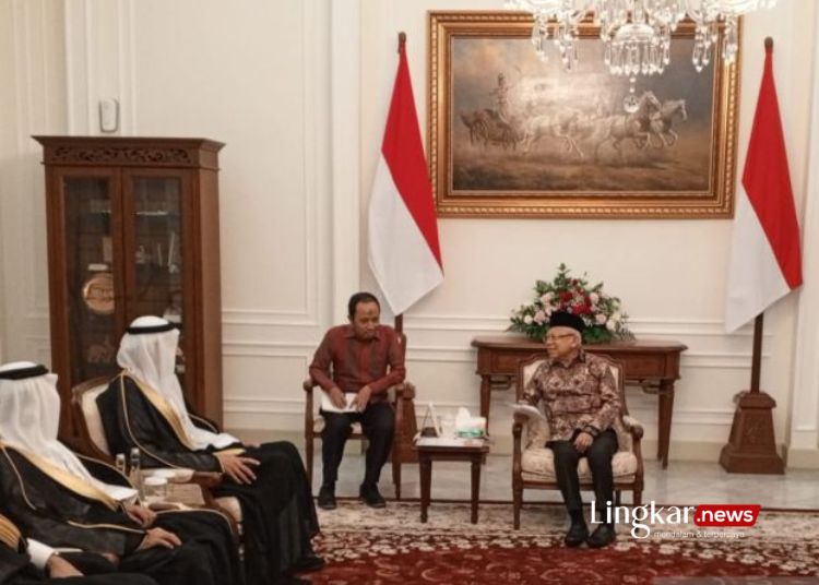 Ma’ruf Amin-Menteri Haji Arab Saudi Bahas Penambahan Kuota Haji Indonesia