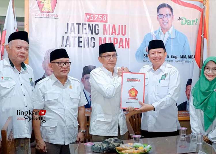 Wabup Grobogan Bambang Pujiyanto Daftar Bacabup di Empat Parpol