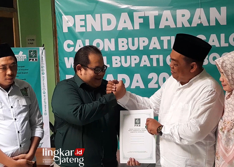 Gerak Cepat, Kader PDIP Grobogan Setyohadi Resmi Daftar Ke PKB